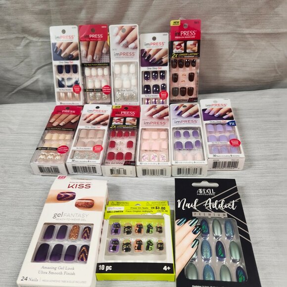 A lot of 14 packs of Kiss Nails Impress - Picture 2 of 4